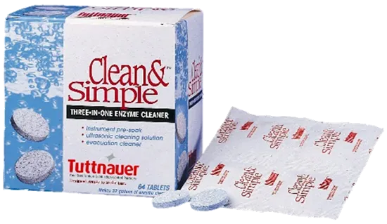 Tuttnauer Clean & Simple Ultrasonic Tablets